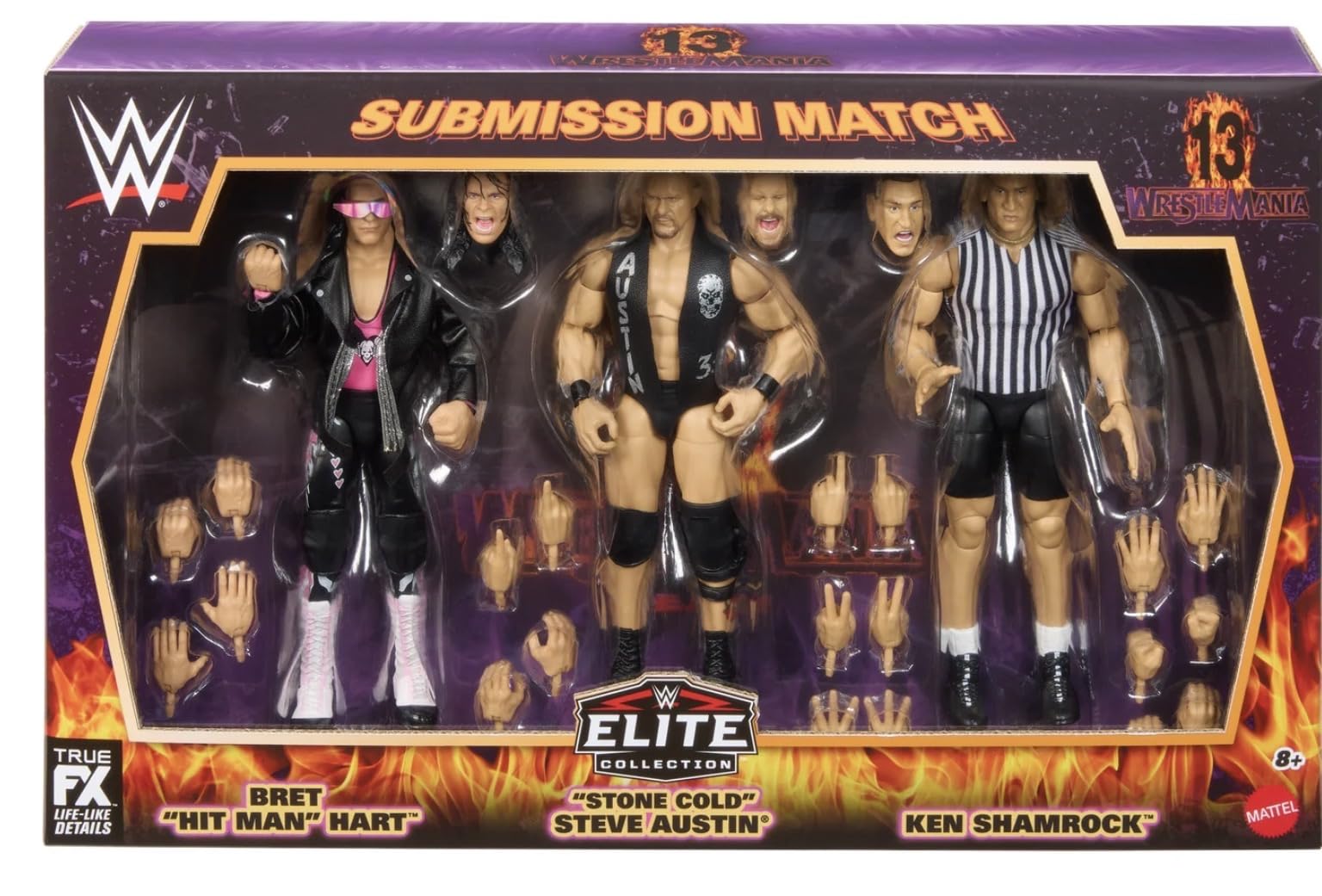 WWE Bret The Hitman Hart Stone Cold Steve Austin Ken Shamrock 2026