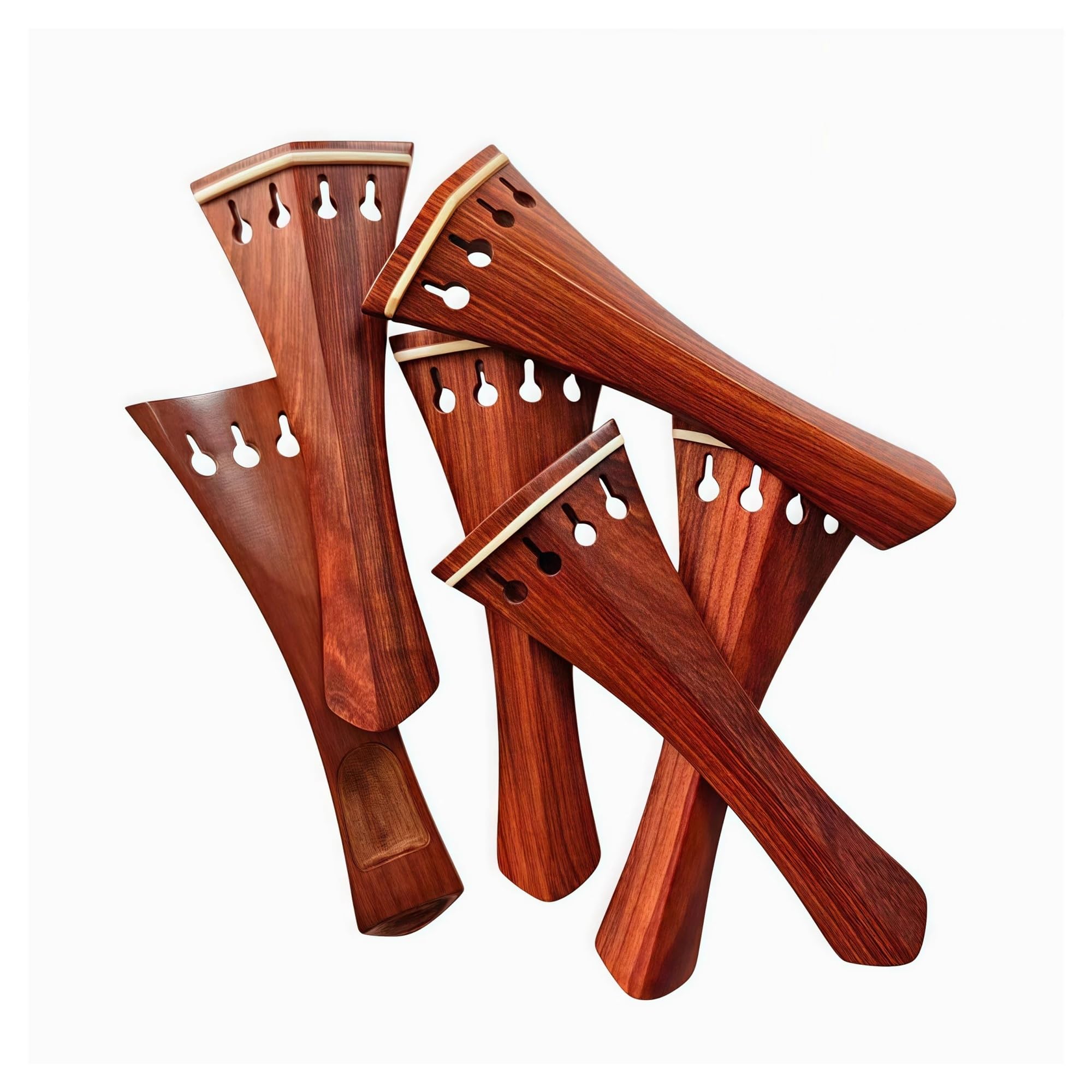Cordiere for violino in palissandro da 6 pezzi Parti for violino di dimensioni 4/4