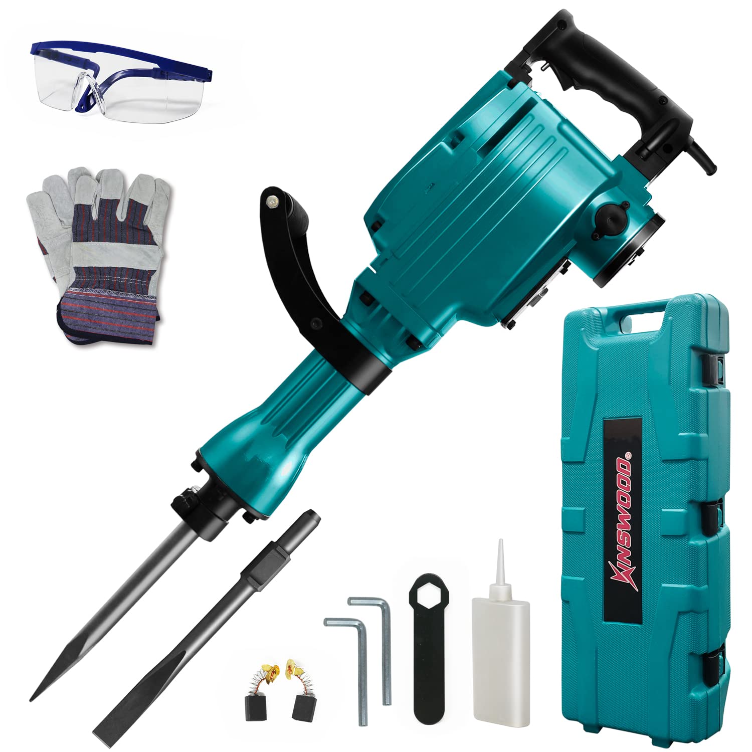 Buy Kinswood 2200Watt Heavy Duty 14A Electric Demolition Jack hammer