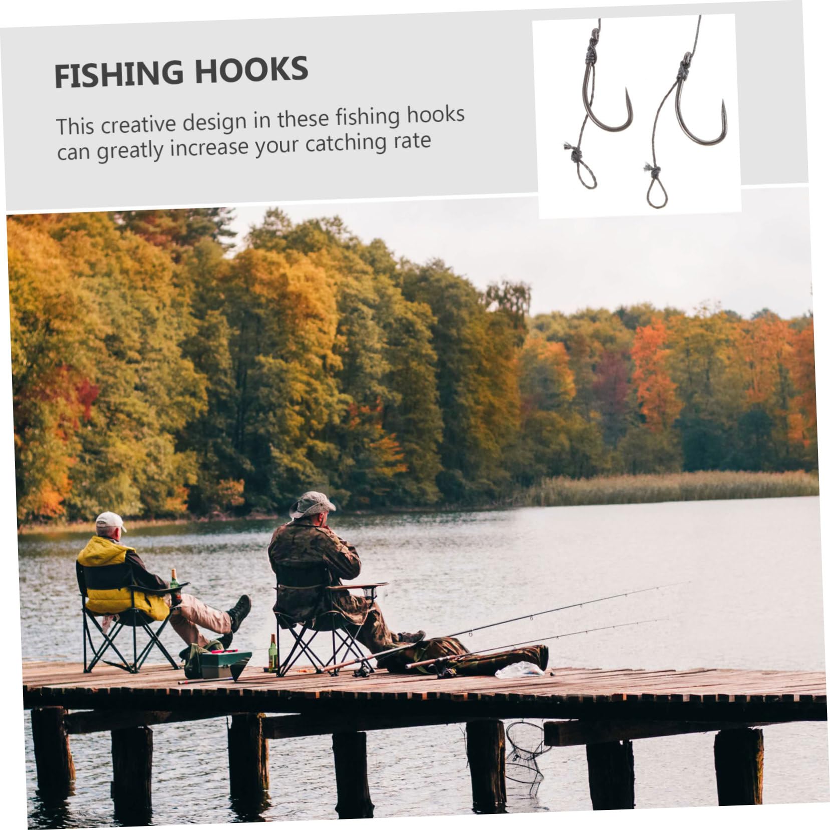 Toddmomy Anzuelos para Lubina Anzuelos para Pesca De Lucio Anzuelos Circulares para Pesca De Agua Dulce Anzuelos para Pesca De Carpas Kit De Aparejos De Pesca Anzuelos Triples De