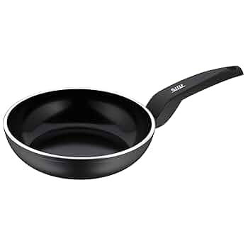 Silit Premium Frying Pan 24cm (9.4”) S silit silargan Frying Pan, 9.4 inches (24 cm), Polar White