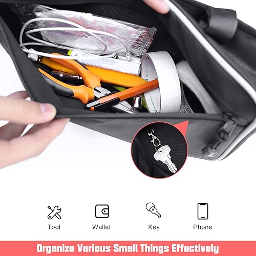 Miniatura 3 de SUNPIE Bolsas de almacenamiento Maverick x3 bolsas de puerta compatibles con Can am Maverick X3 puerta delantera superior 2017-2025 todos los