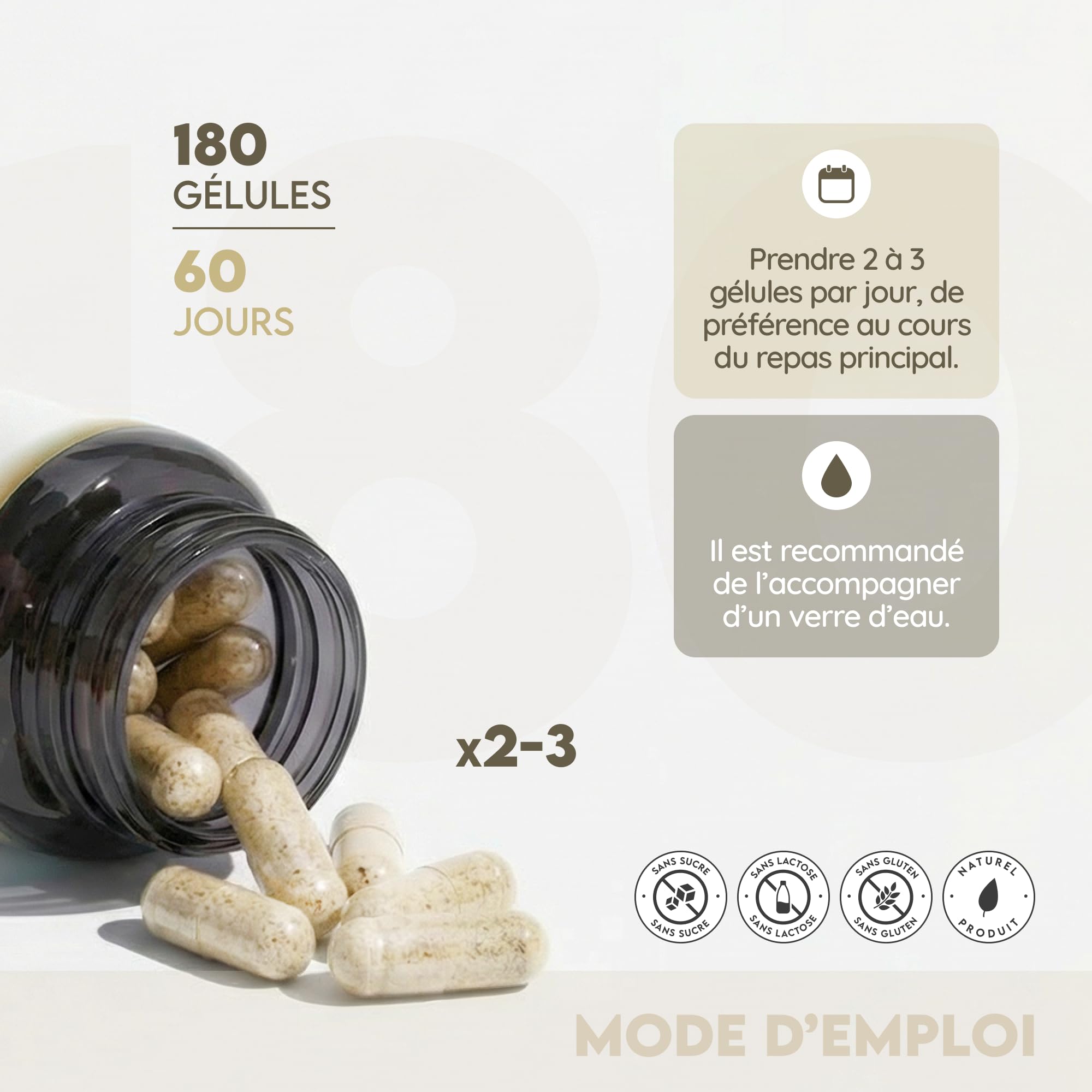 Multi Collagène Marin & Bovin 1650 mg + NAD+ Trans Resveratrol 1100 mg. Peptides Collagène Types I II III V X, Vitamine C & E. Peau, Articulations, Cellulaire. N2 Natural Nutrition