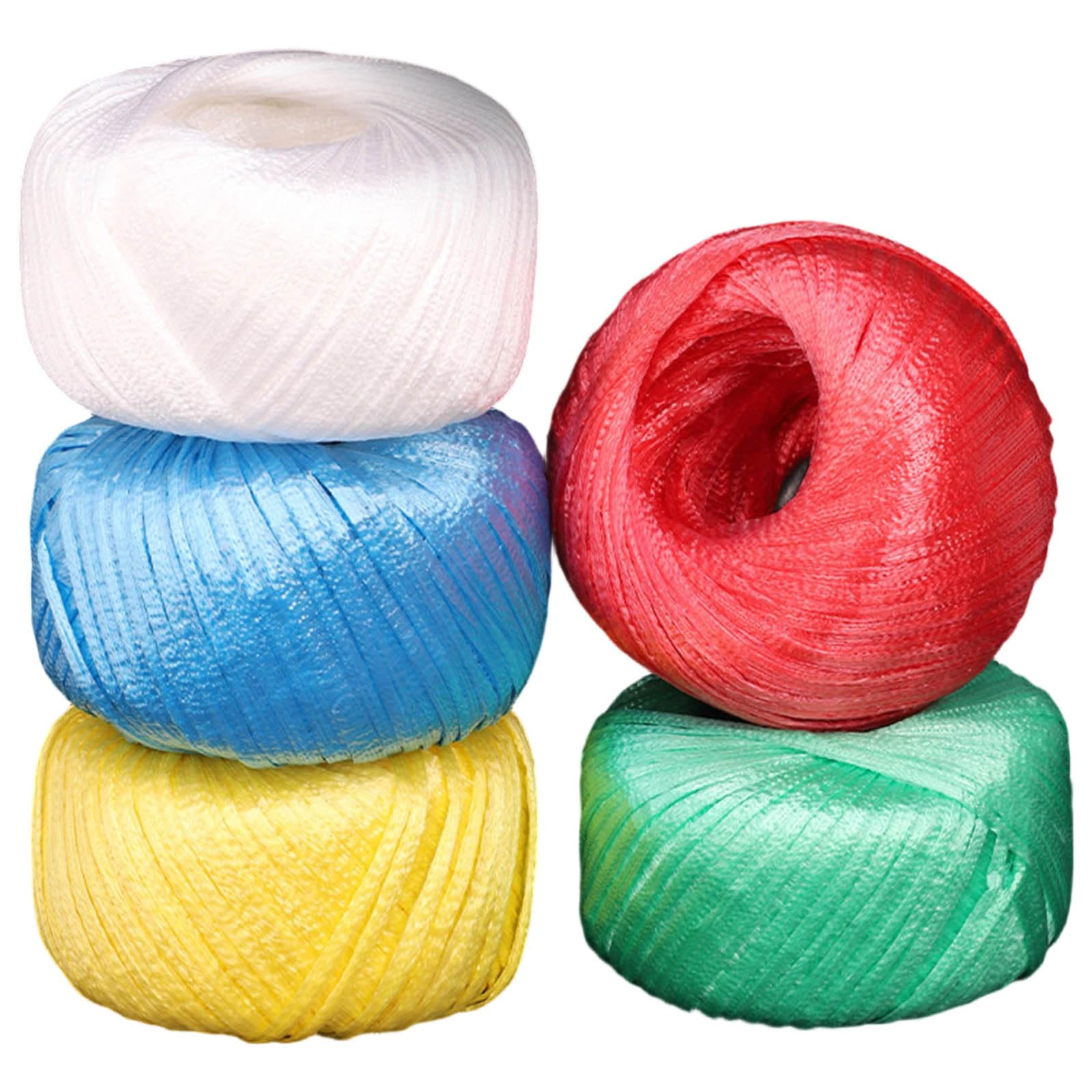 Sturdy Packaging String 5 Rolls Set Ideal for Handicrafts Moving Box and Camping Gear Presentation Polyamide Rope