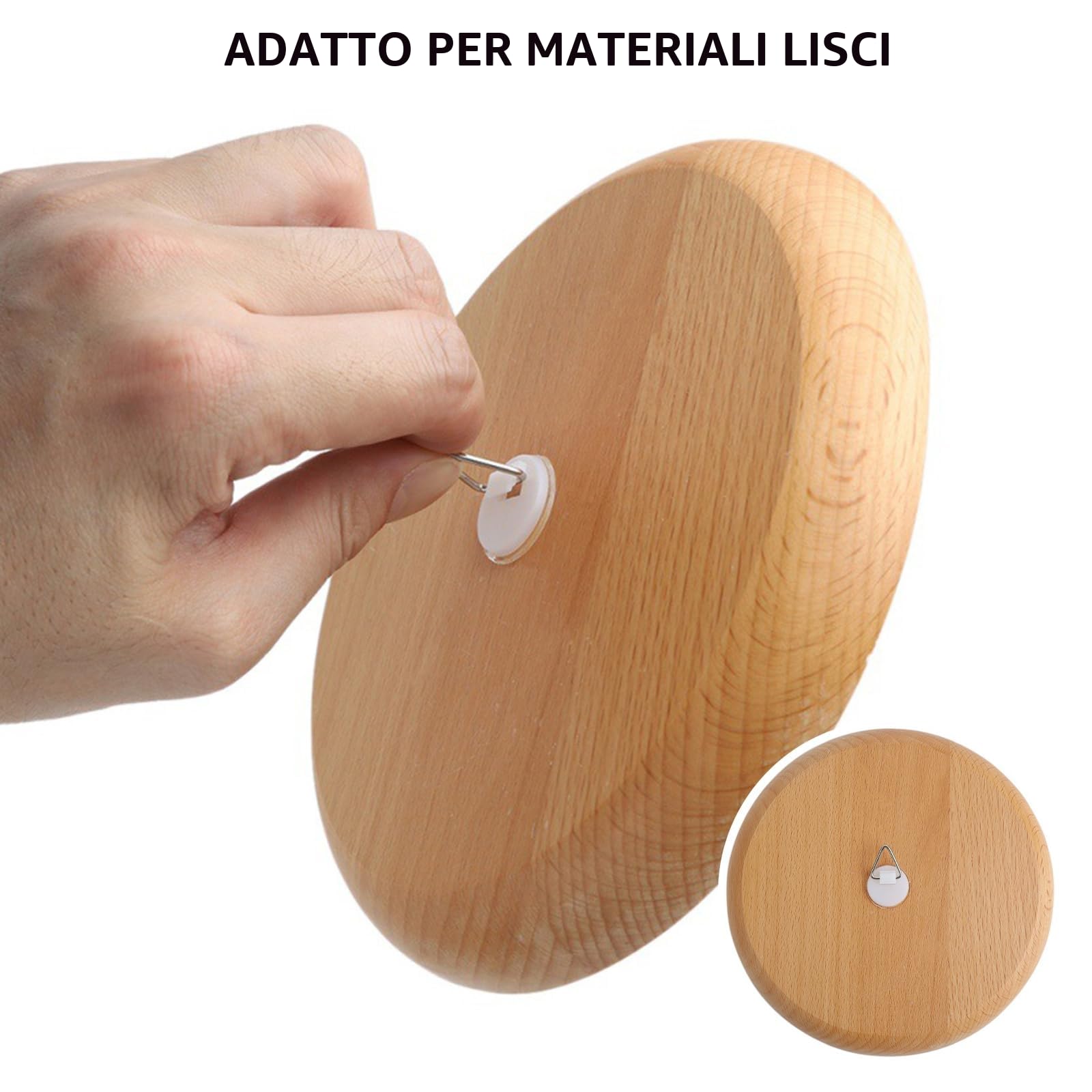 Adesivo Appendi Quadro 30 Pezzi Ganci Adesivi per Quadri Muro Appendere Senza Chiodi