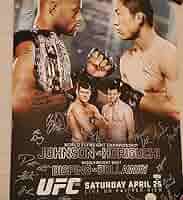 UFC186ポスターデメトリアス・ジョンソンvs堀口恭司タイトル戦大型ポスター UFC186ポスターデメトリアス・ジョンソンvs堀口恭司タイトル戦