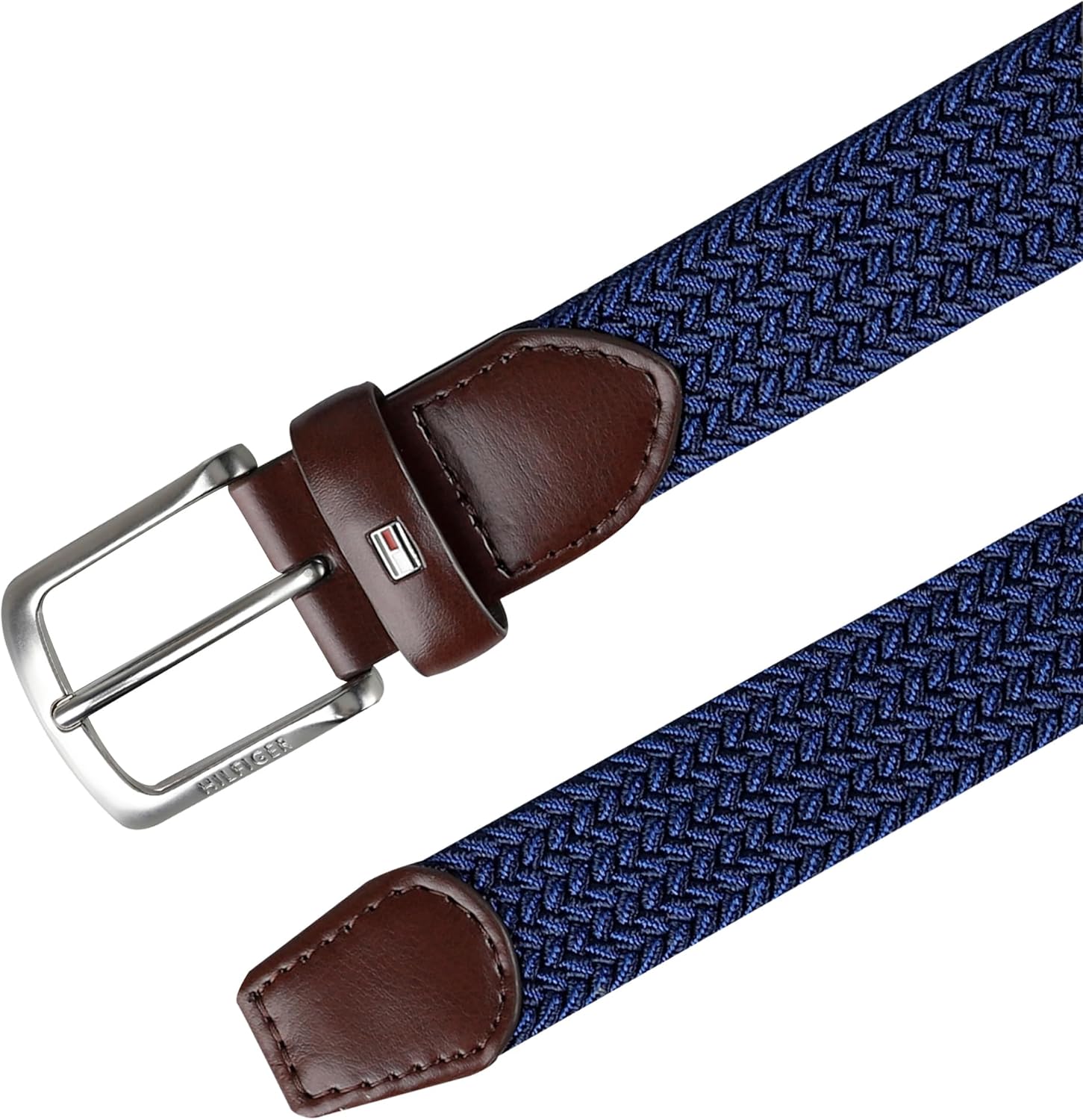 Tommy Hilfiger Men's Fully Adjustable Fabric Web Casual Belt - Image 5