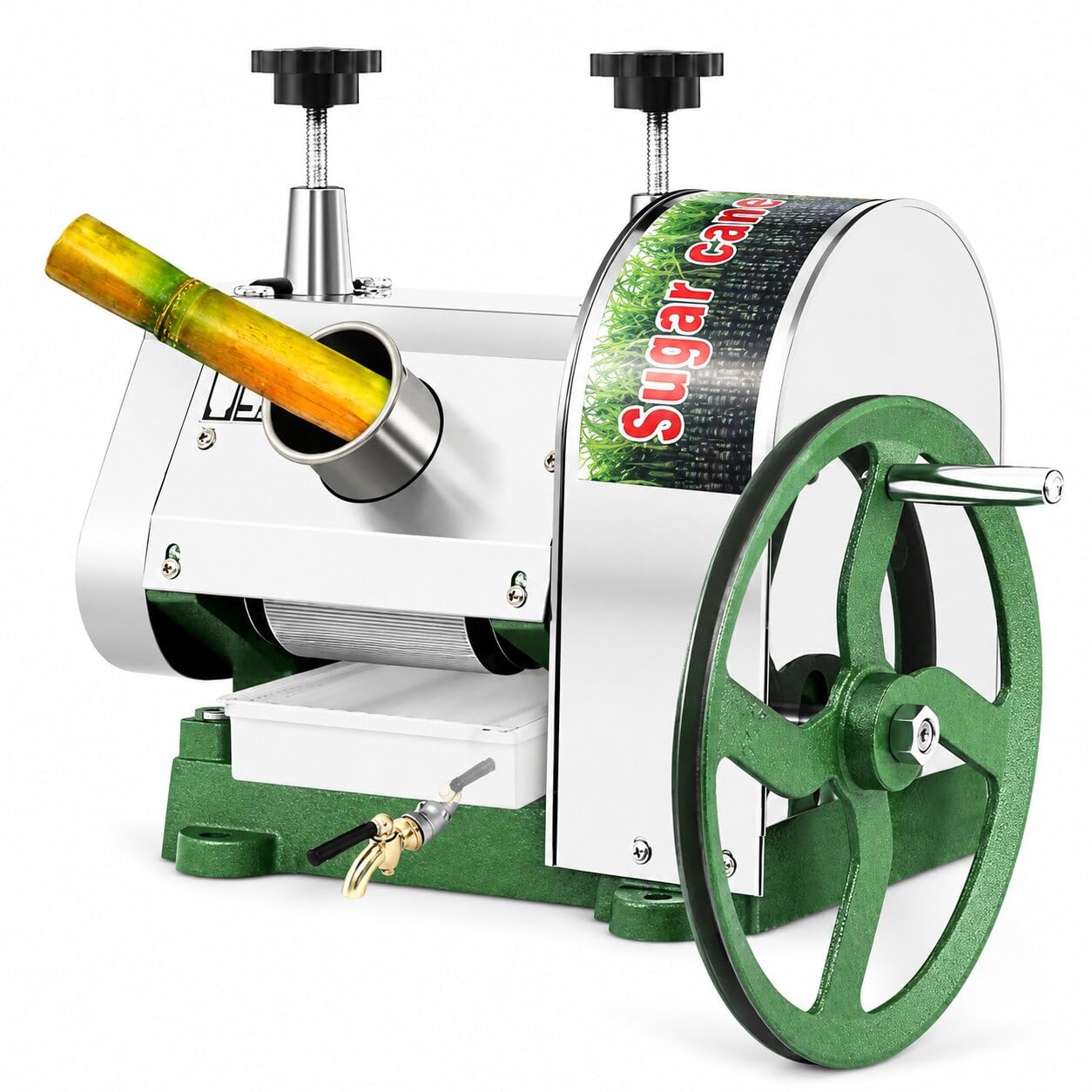 Manual Sugarcane Juice Machine (RT-NP-MNL) | Hand Operated Stainless Steel Sugarcane Juicer | 40–60 Kg/Hour Output | Motor/Engine Compatible | For Juice Stalls, Shops & Events-image-8