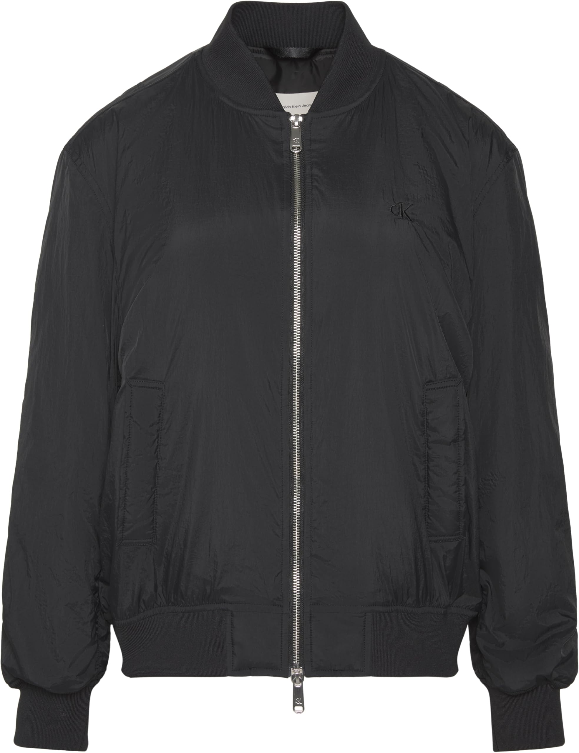 Calvin Klein Essential Nylon Bomber Jacket Lv047f505g Chaquetas Mujer