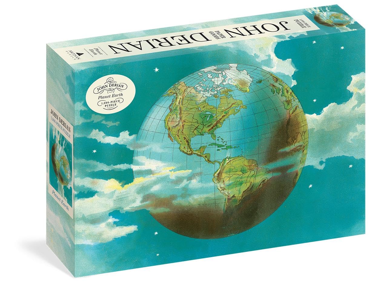John Derian Paper Goods: The World 1,000-Piece Puzzle Puzzle – October 19, 2021