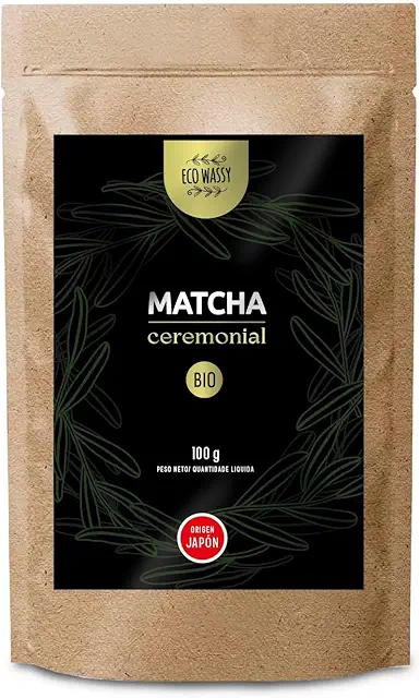 Renee Voltaire Matcha: BIO Japanese Ceremonial Grade Green Tea Powder, 100g