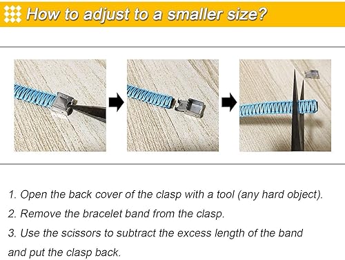 Miniatura 7 de JF.JEWELRY Pulsera de alerta médica para mujeres  T1D T2D Pulsera de identificación de alerta médica para diabetes y epilepsia para niñas y niños