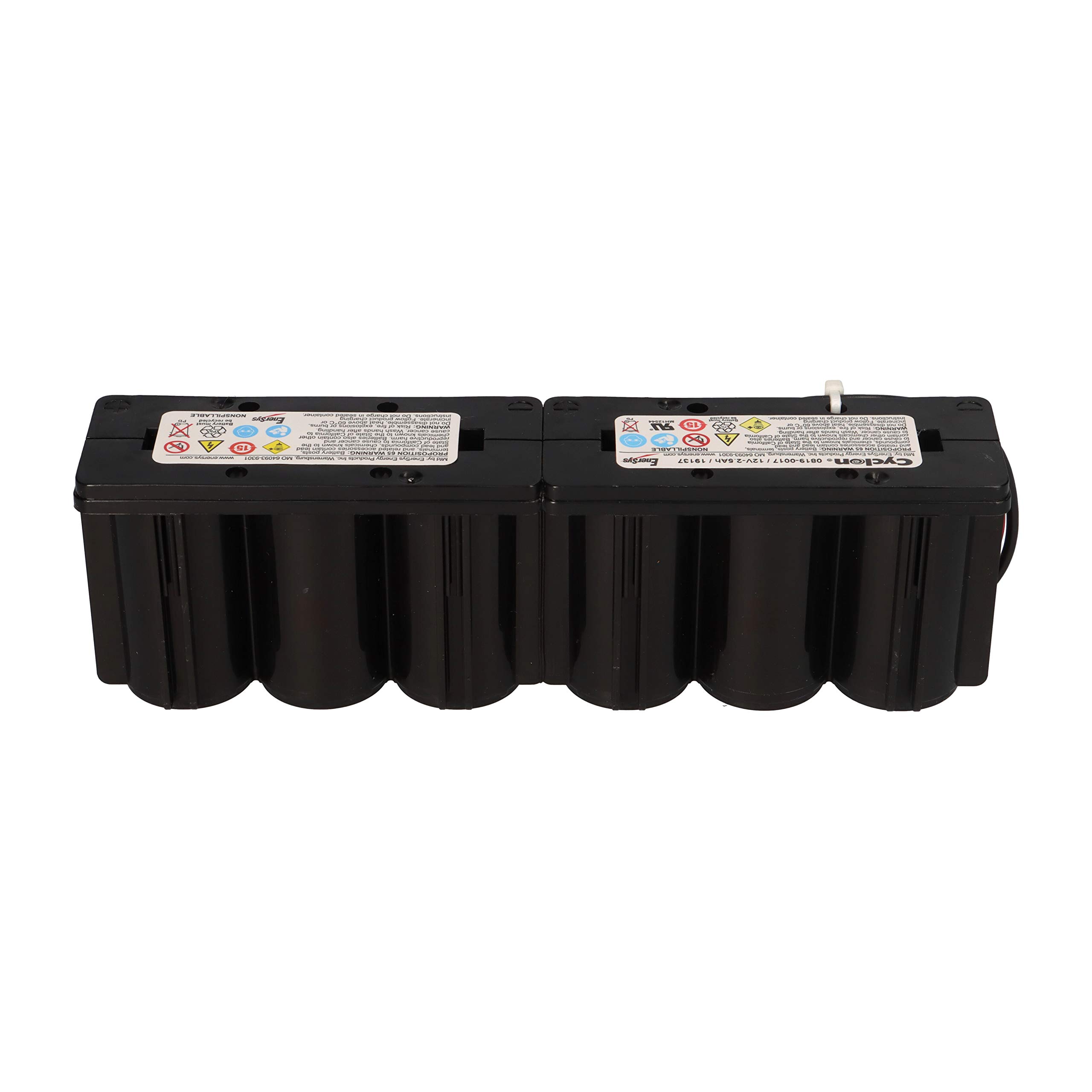 WSB Battery Hawker Cyclon 0819-0017 SAEJ-928A-3 - Monoblock (12 V, 2,5 Ah, plomo PB, conector y cable