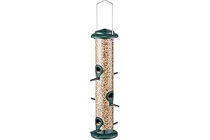 iBorn 6-Port Sunflower Seed Feeder for Wild Birds