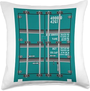 Shipping Container Throw Pillow