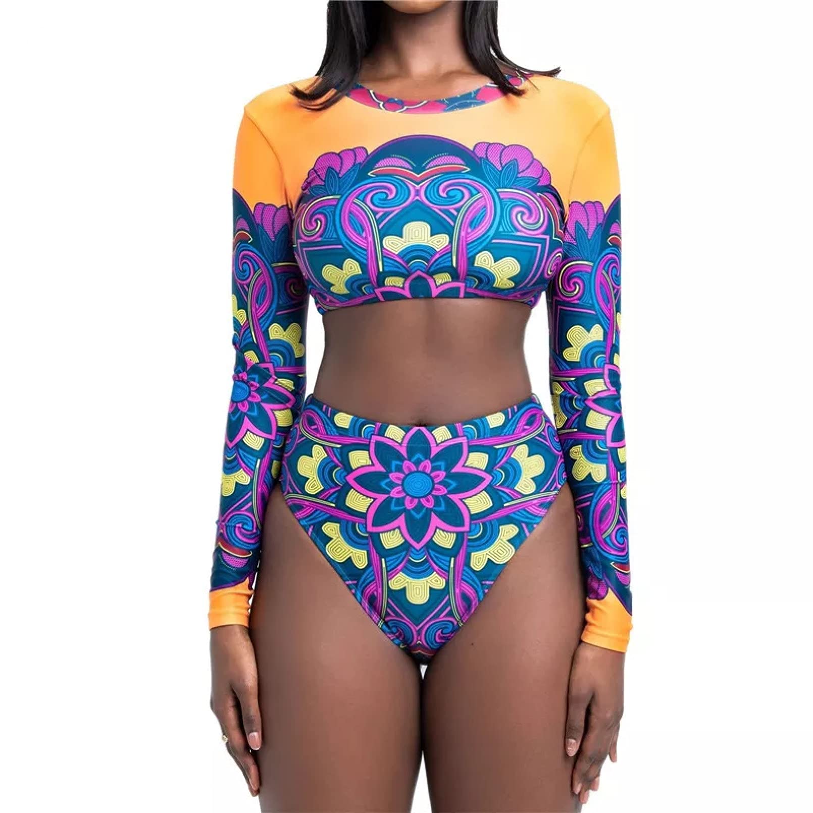 Maillot de bain imprimé fleur idéal pour vos sessions de surf et journées plage - 8