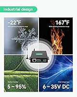 Vista 6 de LINOVISION Industrial Global 4G LTE Router celular con plan de datos precargado - 5 GB 365 días, enrutador virtual SIM compatible con Plug-n-Play