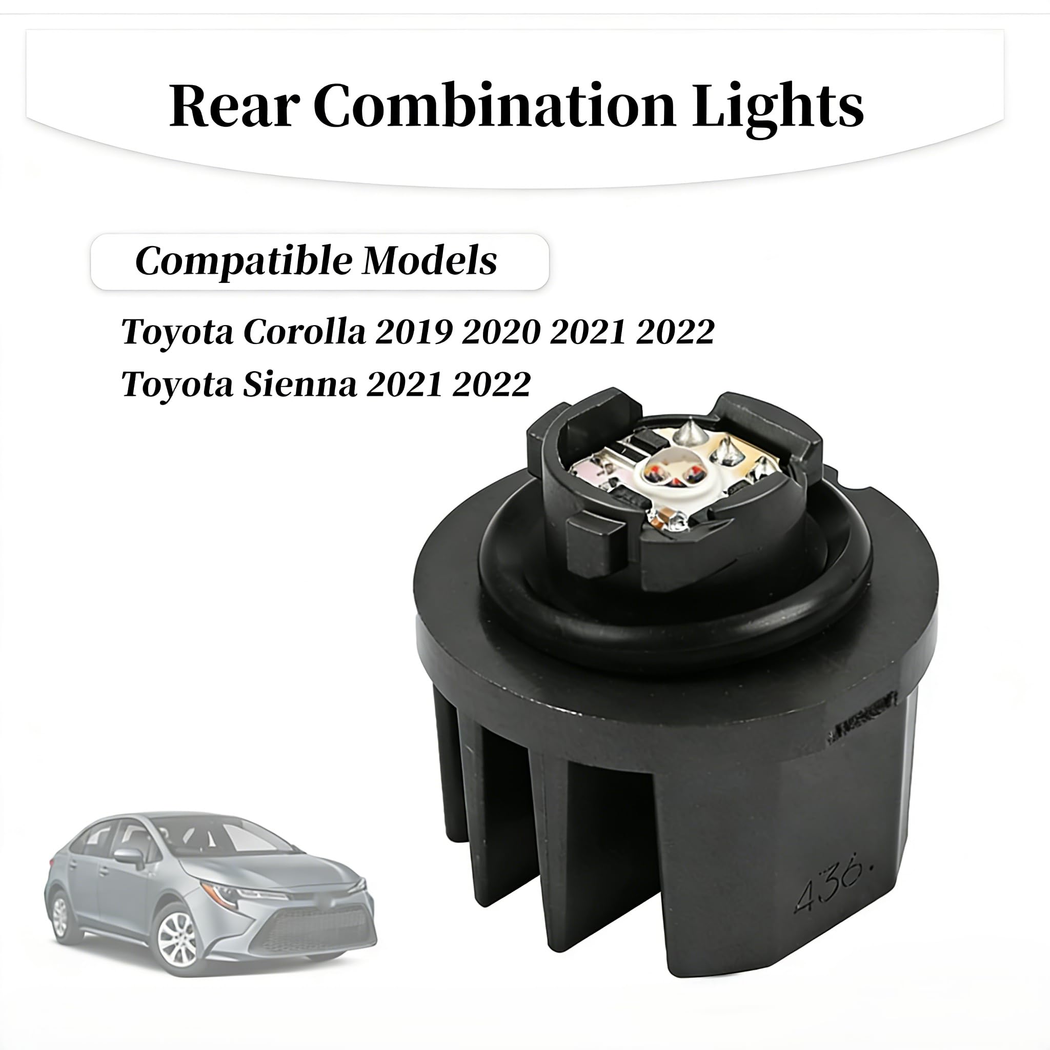 Amazon.com: LED Brake Light Module Replace 81536-15120 for Toyota