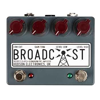 Hudson Electronics Broadcast 2S プリアンプ Amazon | HUDSON Electronics/Broadcast Dual Foot Switch