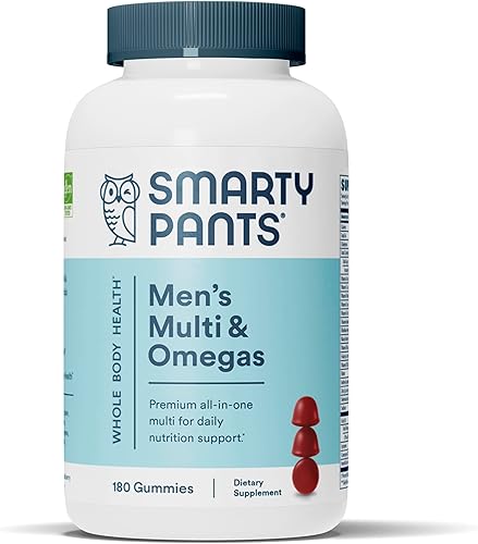 Miniatura 2 de SmartyPants Multivitamínico para hombres y adolescentes gomitas multivitamínicas aceite de pescado Omega 3 (EPADHA)