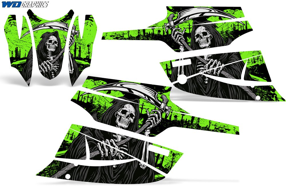 Amazon.com: Wholesale Decals Snowmobile Graphics kit Sticker Decal