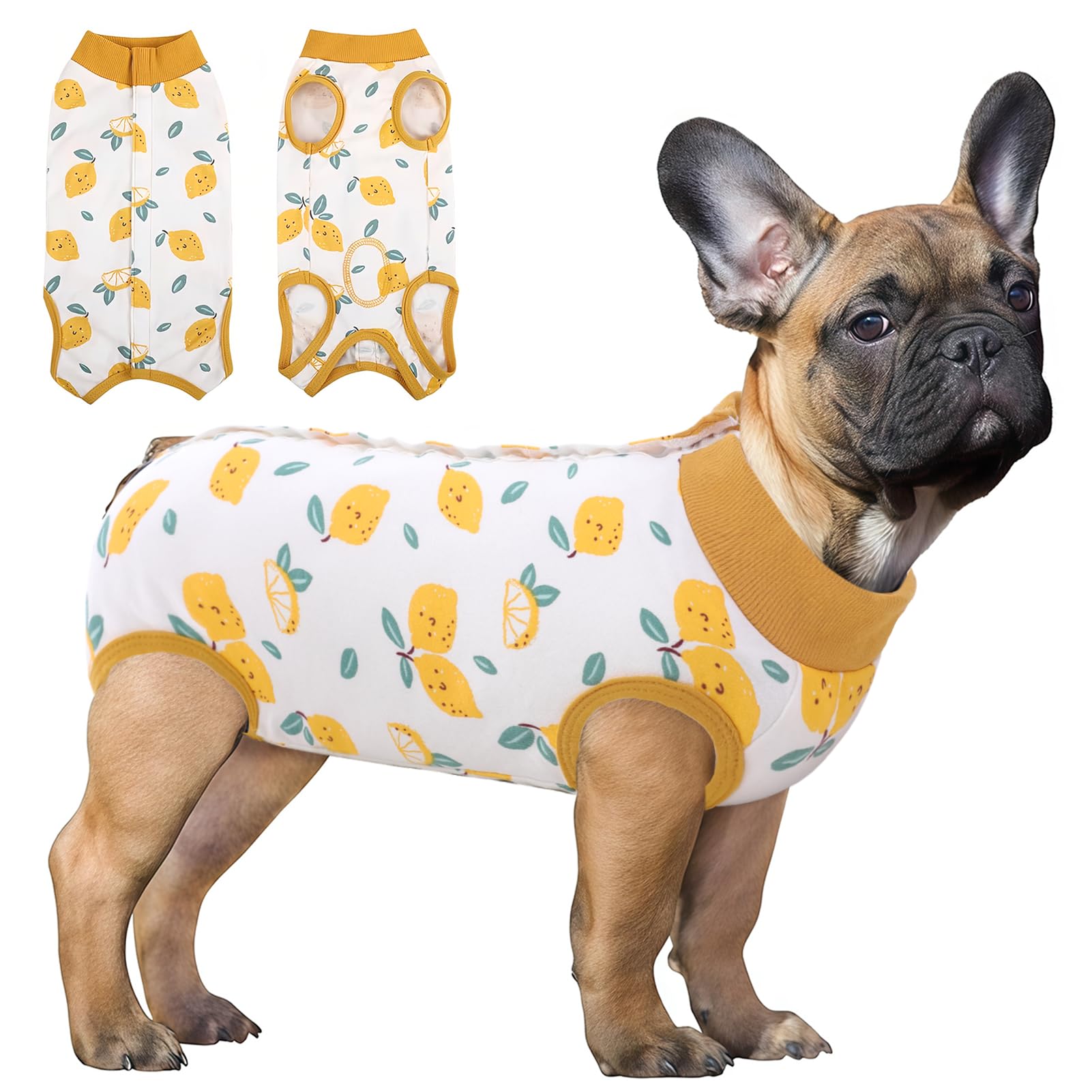 SAWMONG Recovery Suit for Dogs After Surgery Professional, Dog Spay Surgical Suit for Female Dogs, Dog Onesie Bodysuit for Surgery Male Substitute