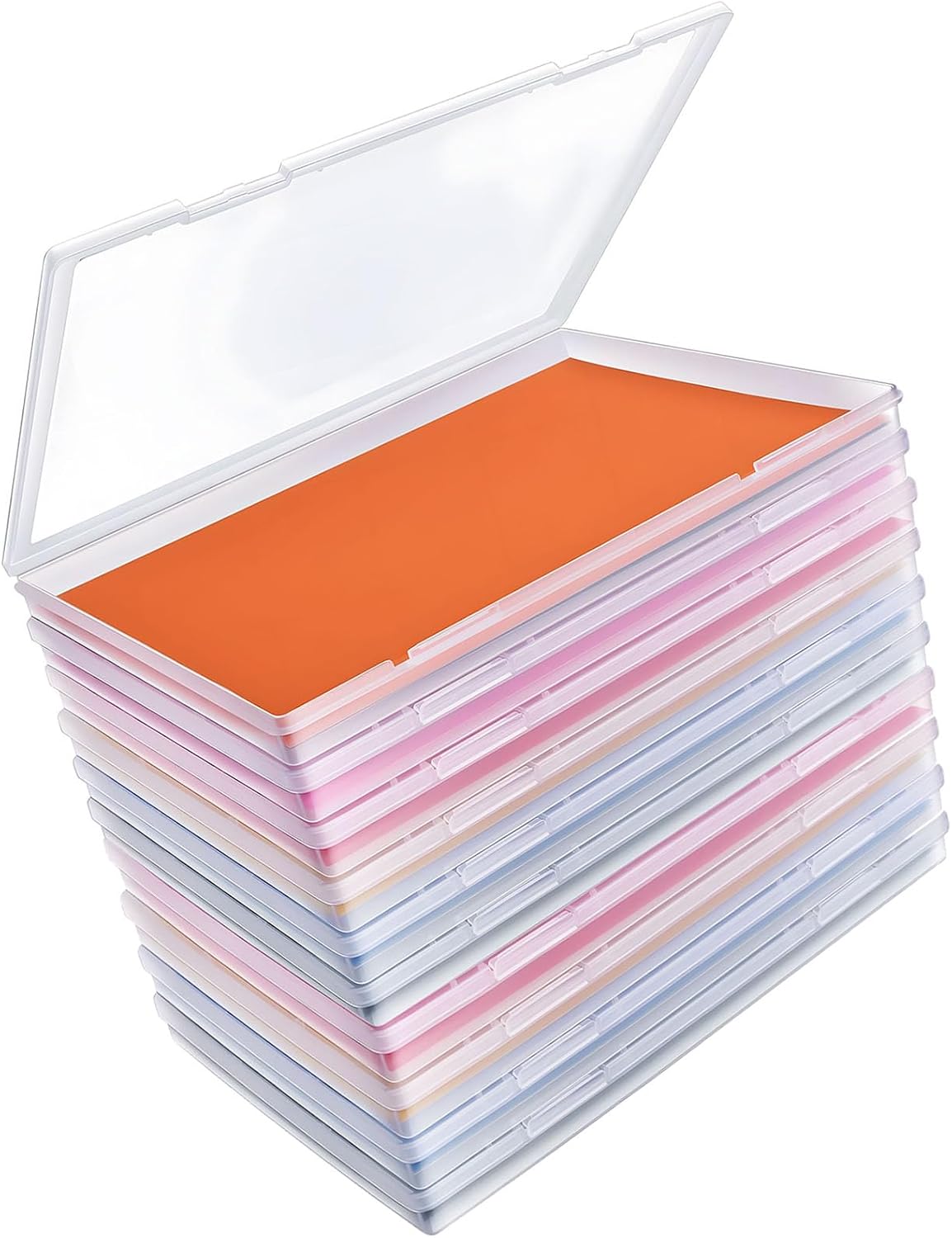 Photo Protective Case for 8x10inch Pictures Storage Box Scratch Ensuring Long Time Preservations Keepsakes Box