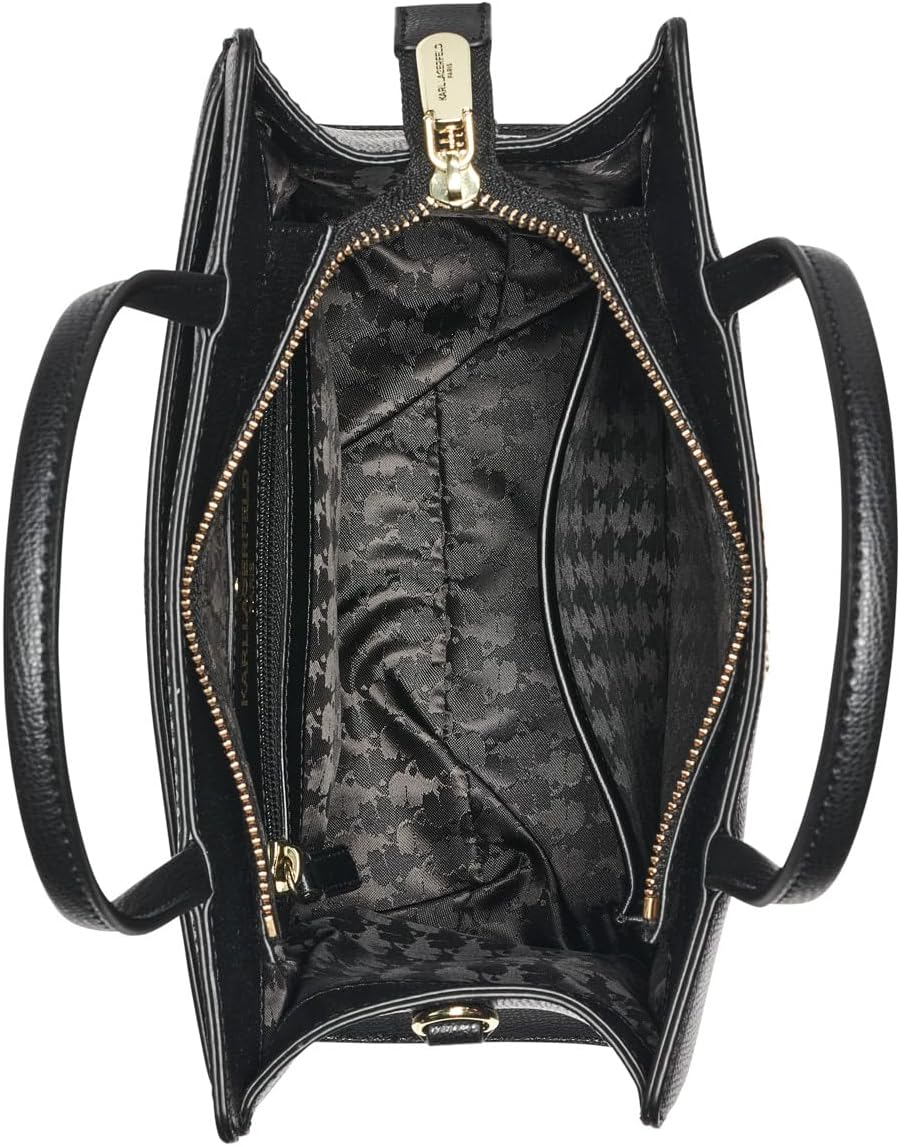 KARL LAGERFELD Paris Women's Maybelle Solid Satchel - Image 5