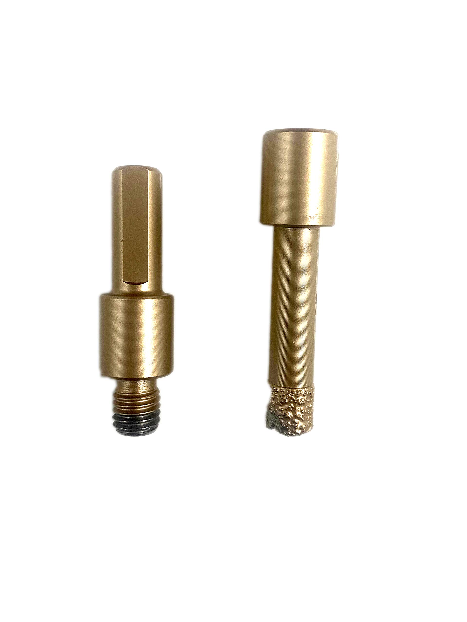 Jon Bhandari Tools 10mm 3/8" Vacuum brazing Diamond Core Drill Bit 2 in 1 with adapter for Marble, Granite, Concrete, Tiles, Brick walls & Other Stones, etc (B08YDBM9NM) Amazon Price History, Amazon Price Tracker