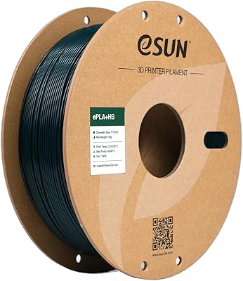 18 – eSUN High Speed PLA+ Filament 1.75mm, 3D Printer Filament Speedy PLA Plus for Fast Printing, Dimensional Accuracy +/- 0.03mm, 1KG Cardboard …