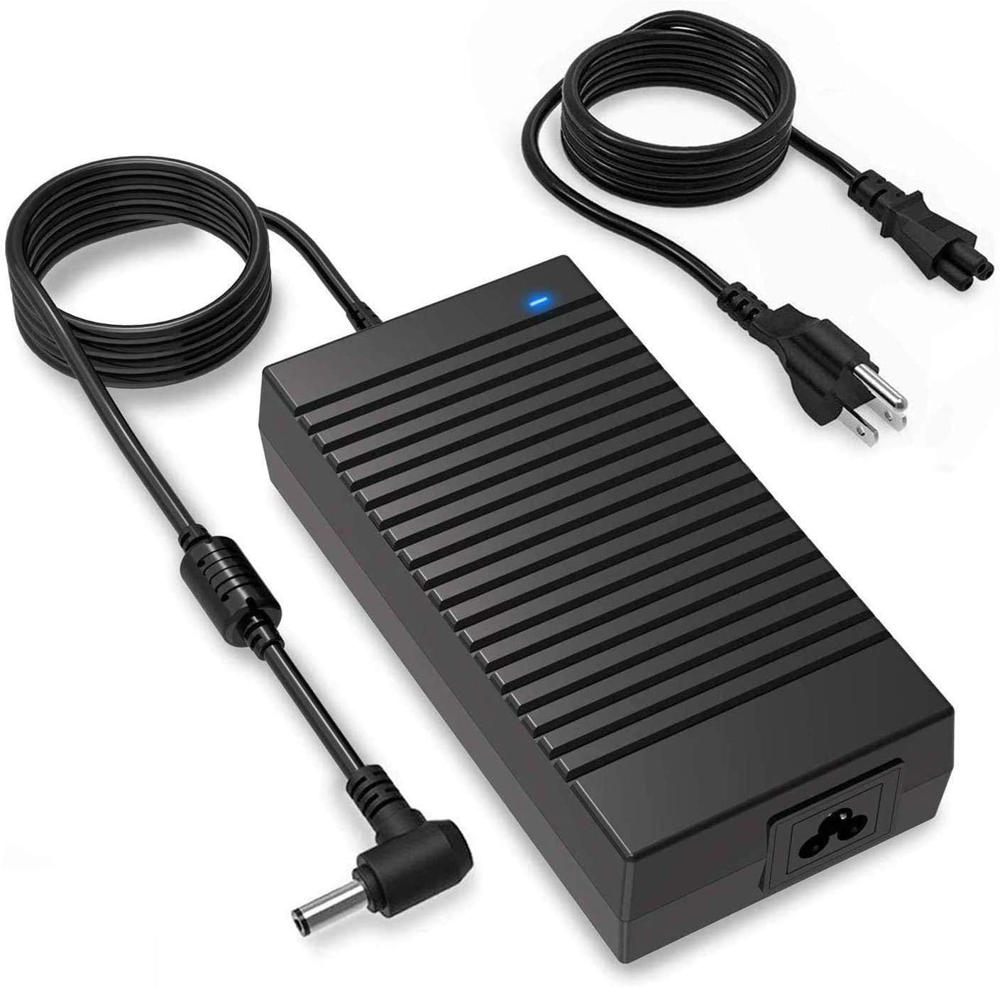 Asus Rog Laptop Charger, 19.5V 9.23A 180W Asus Power Adapter Compatible Asus G55 G55VW G46VW G70 G75 G75VW G75VX A53 A53S G750JM G750JS G750JW G750JX G751JL G751JM G752VL G752VT FX5