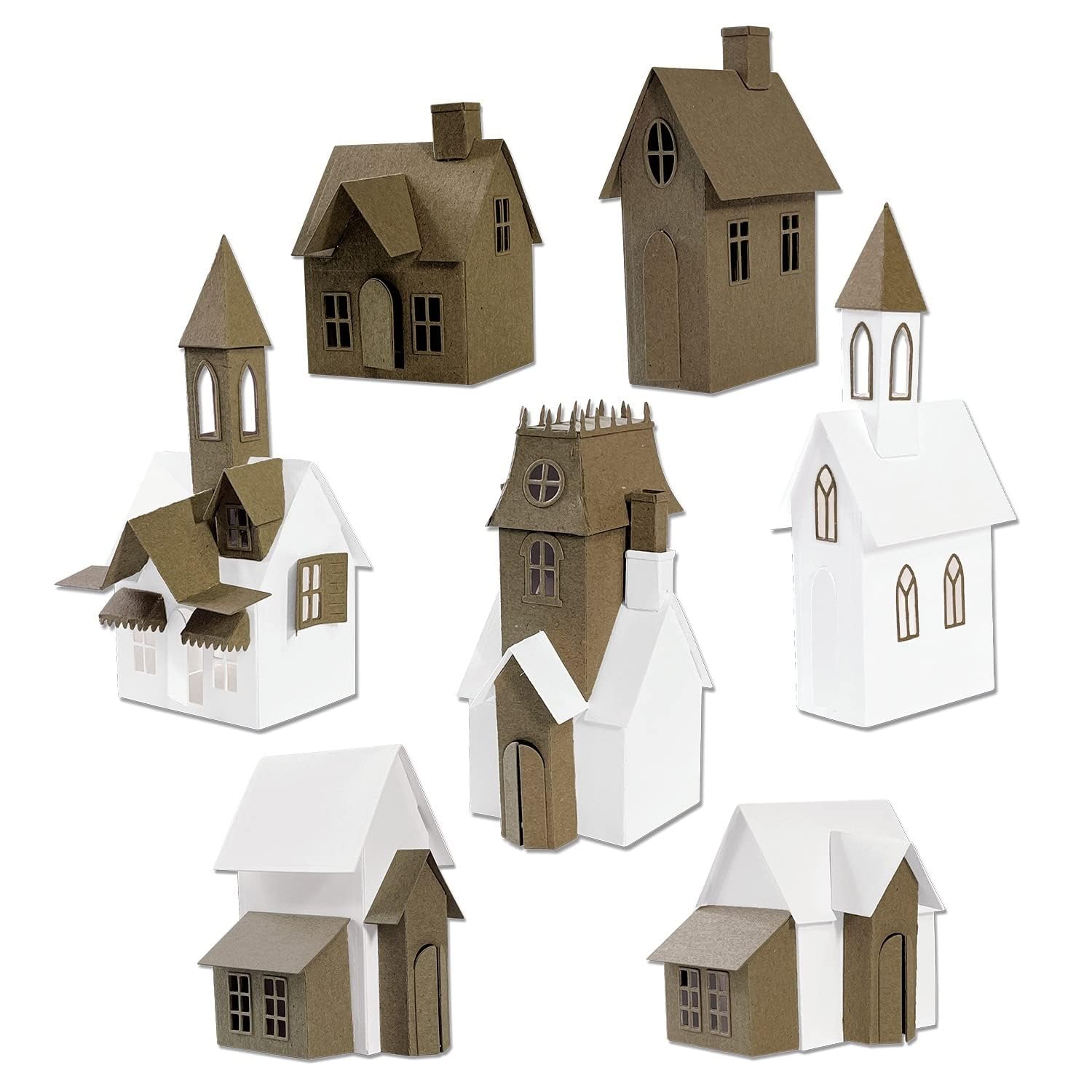 Amazon.com: Sizzix Village Collection by Tim Holtz Village