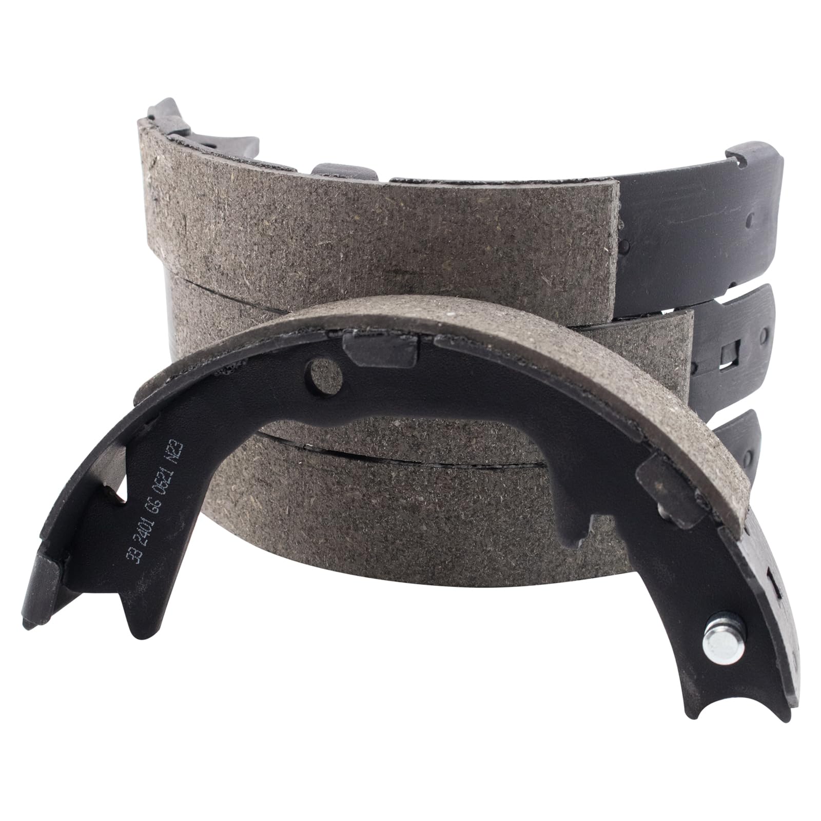 TRQ Rear Parking Brake Shoe Set