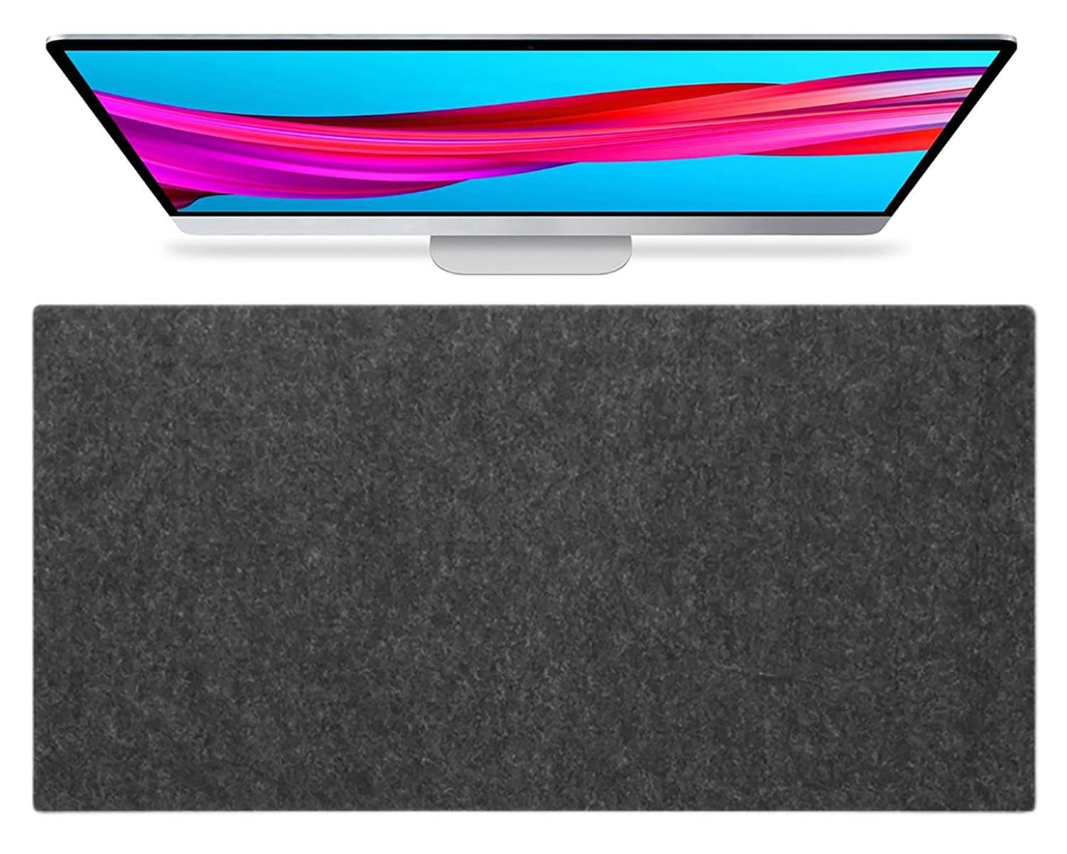 140x70cm Große Filz-Schreibtischunterlage, Tastatur und Mauspad