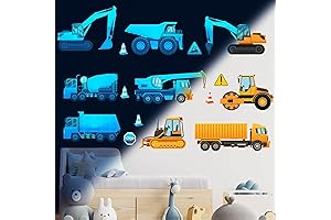Construction Wall Decals: Illuminate Your Child's Imagination