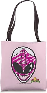 Power Rangers Pink Ranger Big Face Tote Bag