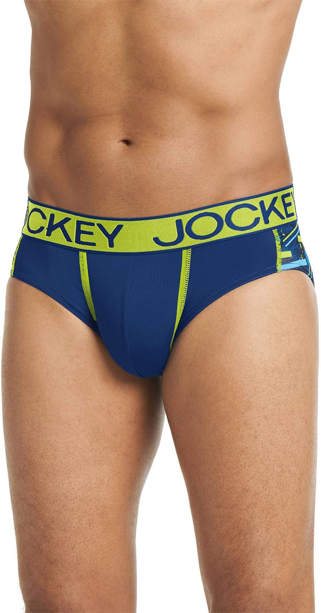 Jockey Men's Underwear Sport Stretch Tech Performance Brief