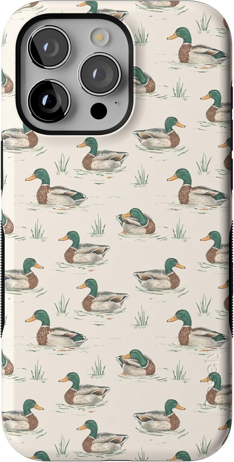 Casely iPhone 15 Pro Max Case | The Boyfriend Collection | Mallard & Co. | Bold Protective Design | Compatible with MagSafe