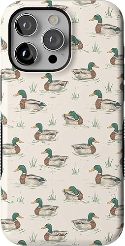 Vista 952 de Casely Funda para iPhone 15 Pro Max Jardín Secreto Flores mixtas Funda atrevida Compatible con MagSafe y botón de acción Secret Garden