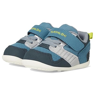 Tsukihoshi Kids Racer (Infant/Toddler) Boys Shoes Sea/Lime