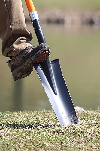 Vista 57 de Ashman - Pala de nieve de aluminio de 48 pulgadas con cabeza grande y mango duradero. (Pala de coop, 1 unidad).