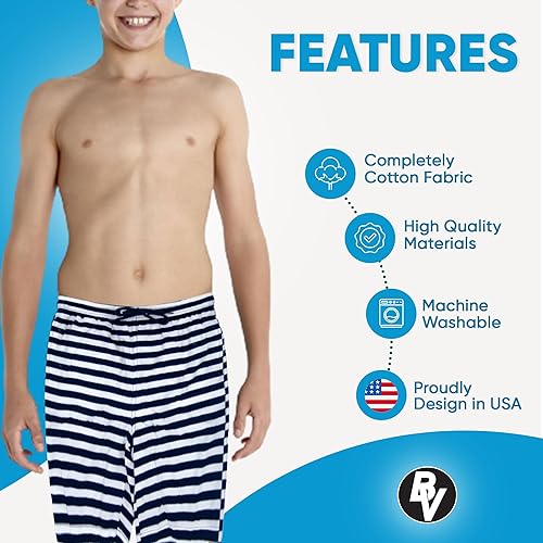 Miniatura 3 de BROOKLYN VERTICAL Paquete de 2 trajes de baño para niños, pantalones cortos de secado rápido para piscina, playa, verano