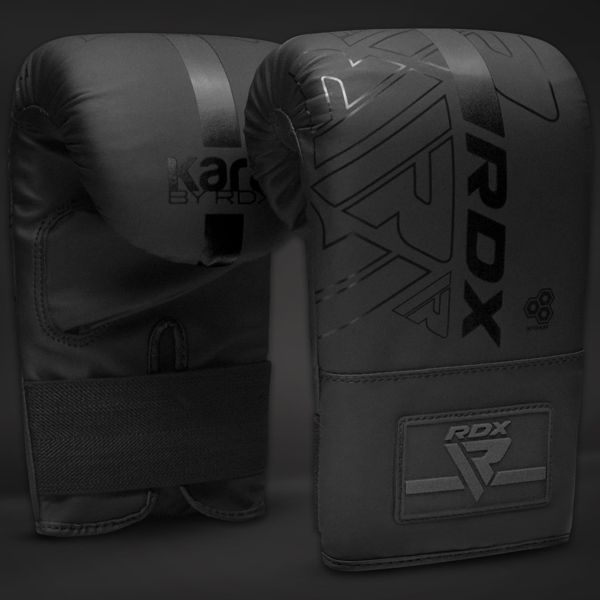 RDX Gants de Boxe pour Muay Thaï et D'entraînement, Kara Gants de Sac Frappe en Maya Hide Cuir pour Kickboxing, Sparring, MMA, Vitesse Ball, Arts Martiaux et Pattes d'ours, Punching Ball Gloves
