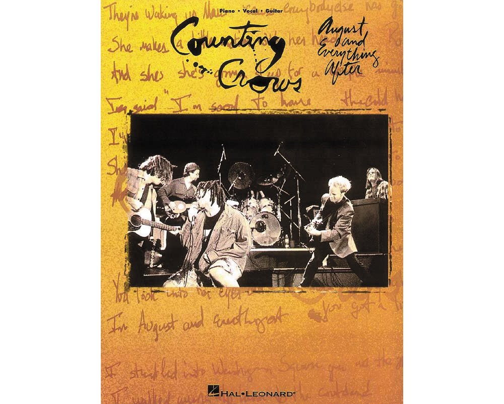 Counting Crows: August and Everything After: Piano, Vocal, Guitar