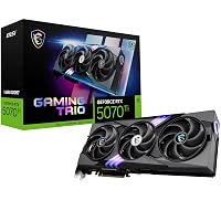 msi NVIDIA GeForce RTX 5070 Ti 16G GAMING TRIO OC Scheda grafica – 16 GB GDDR7 (28 GB/s)