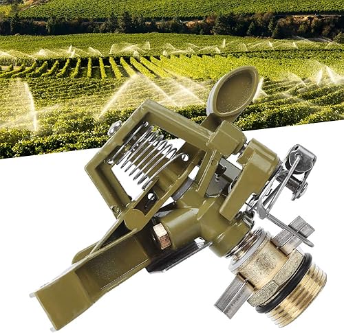 Miniatura 2 de Fydun G34in M Thread 360 Degree Rotating Sprinkler Sprayer Nozzle for Garden Lawn Irrigation G34in M Thread 360 for Family