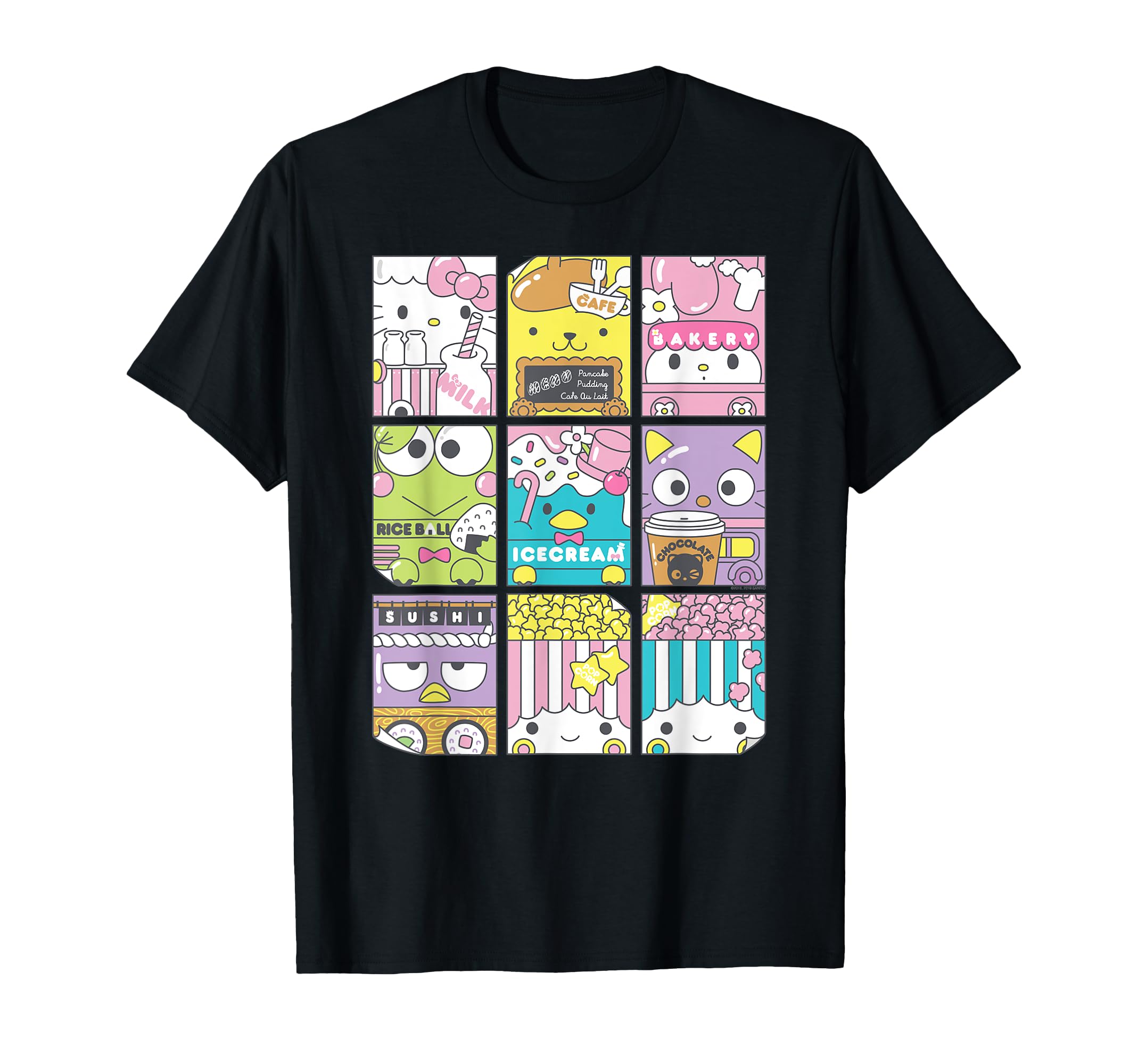 Bakery Cute Food - Hello Kitty My Melody T-Shirt