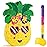 WERNNSAI Pineapple Piata - Luau Party Piata Game with Blindfold and Bat for Girls Boys Kids for Hawaiian Tropical Luau Party Supplies Summer Fruit Themed Birthday Party Decorations