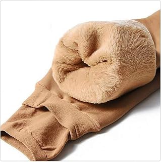 XBECO Women's Winter Warm Leggings High Waist Thick Velvet Legging Solid All-match Leggings Women Good Elasticity