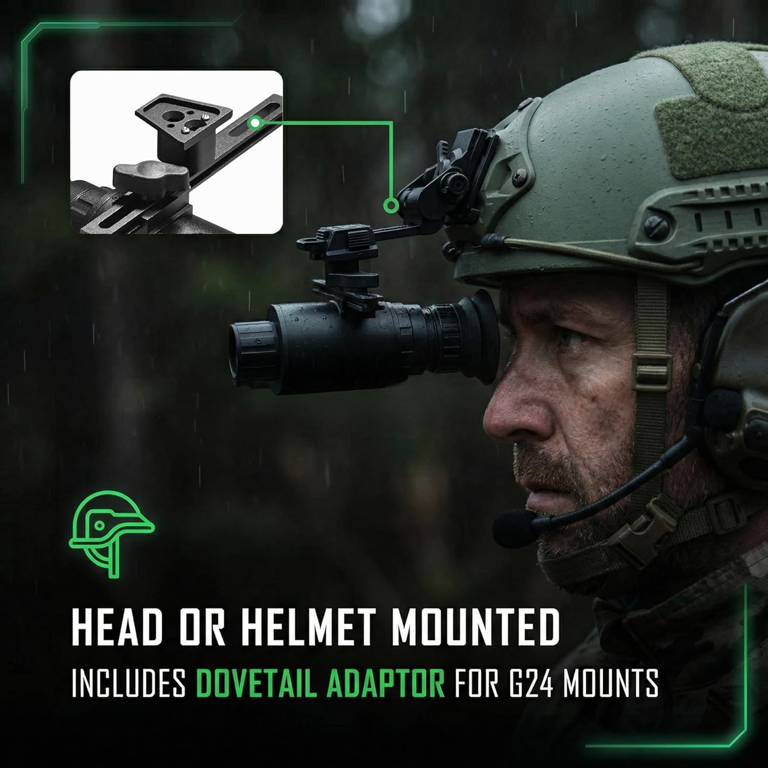 Night Operators Viper Digital Night Vision Goggle Night Vision Monocular